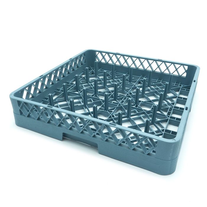 Cos universal pentru spalat farfurii 50x50 cm cu 25 tije suport