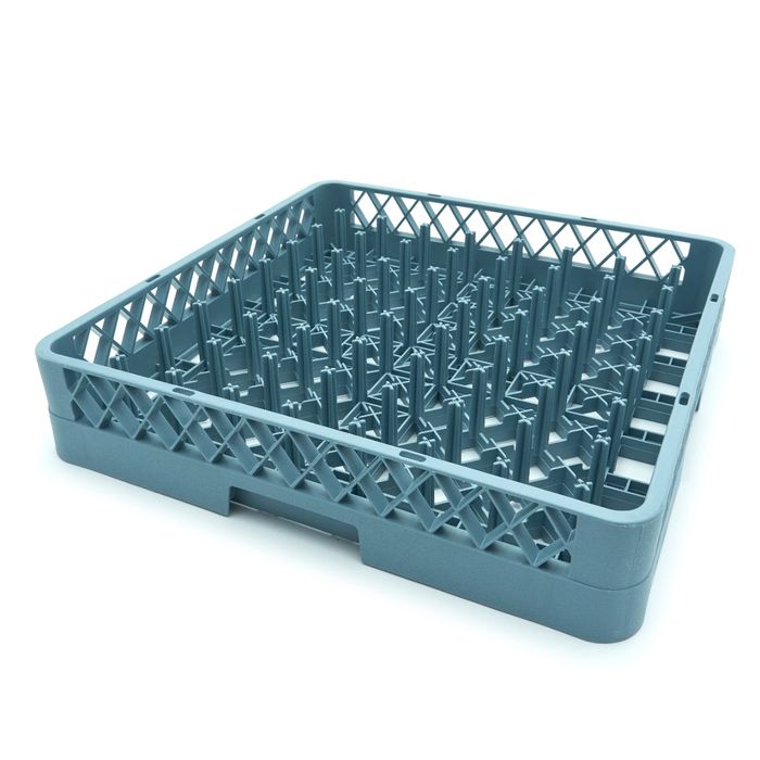 Cos universal pentru spalat farfurii 50x50 cm cu 64 tije suport