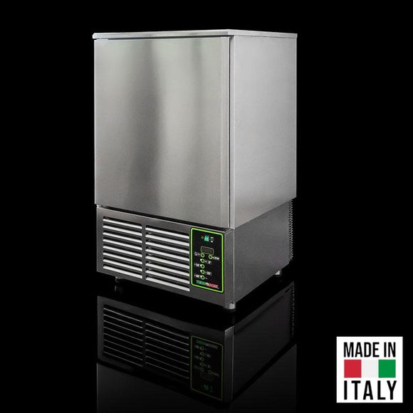 Abatitor racitor rapid 7 tavi GN 1/1 Tecnodom Aladino digital, 25 kg racire, 22 kg congelare - Made in Italy