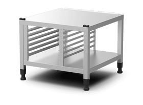 Suport UNOX înalt cu ghidaje 600×400 pentru BAKERTOP-X · XWLRA-06EF-H