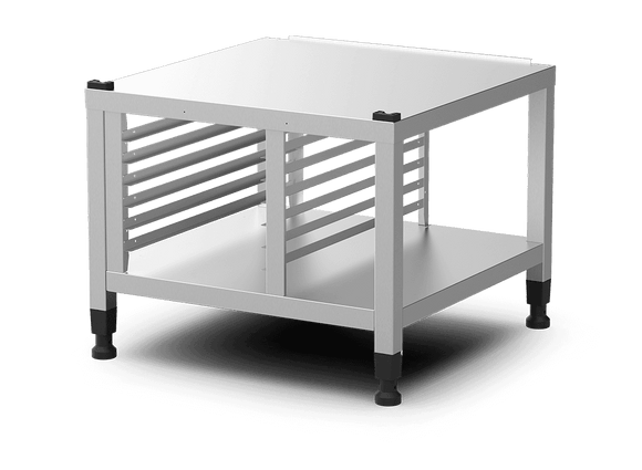 Suport UNOX înalt cu ghidaje 600×400 pentru BAKERTOP-X · XWLRA-06EF-H