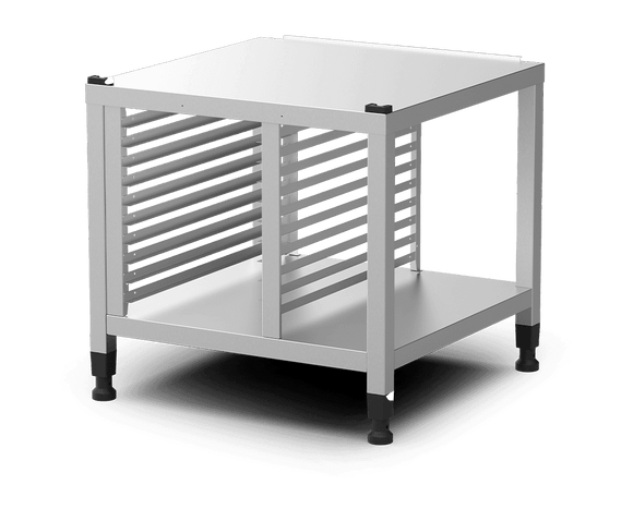 Suport UNOX ultra-înalt cu ghidaje 600×400 pentru BAKERTOP-X · XWLRA-10EF-U