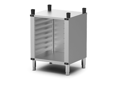 Suport UNOX înalt cu ghidaje 460×330 pentru BAKERLUX CLASSIC · XWNRA-08HS-H