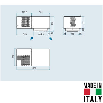 Dimensiuni agregat ECR034