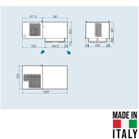 Dimensiuni agregat ECR012