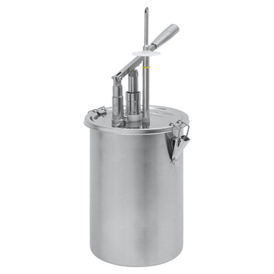 Aparat injectat creme, gem, ciocolata, inox, 4,5 Lt. dozaj max. 40 ml. - eurogastro.ro