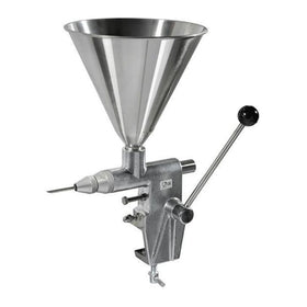 Aparat manual injectat creme cu palnie 3 Litri, dozaj reglabil, inox cu 3 duze