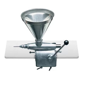 Aparat manual injectat creme cu palnie 7 Litri, dozaj reglabil, inox cu 3 duze