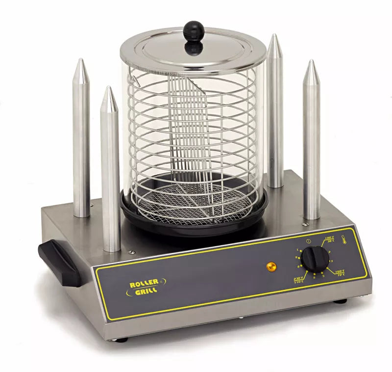 Masina pentru Hot Dog cu 4 Zone de Incalzire, 0,65kW, 230V, Capacitate Optimizata