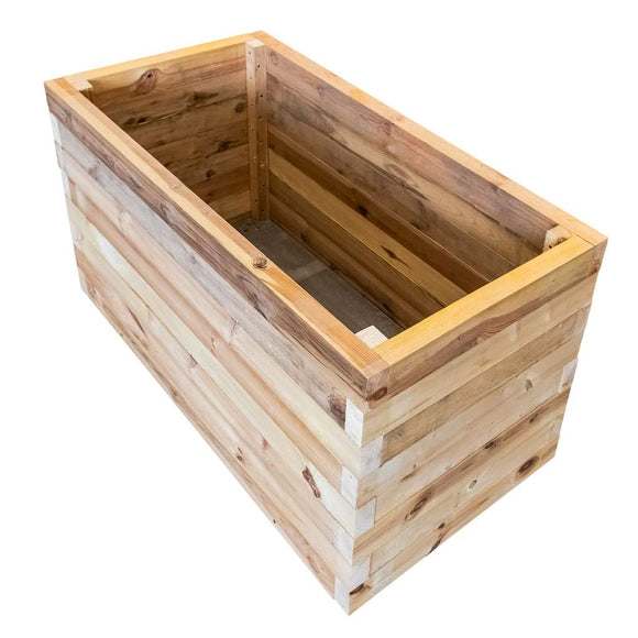 Ghiveci pentru flori din lemn H-74 cm L-120 cm G-60 cm
