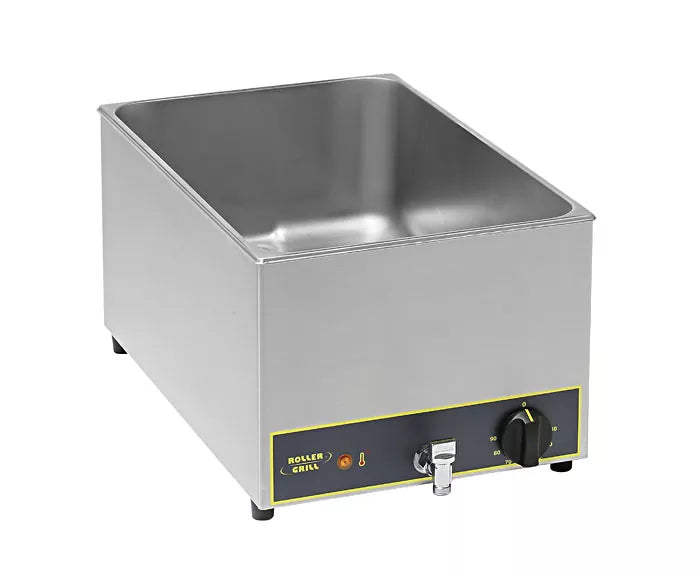 Bain-marie cu robinet de scurgere GN 1/1 - 1.75 kW, 230V, dimensiuni exterioare 320x580x260mm