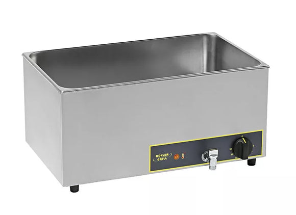Bain-marie cu robinet de scurgere - capacitate gn 1/1, putere 1.75 kw, alimentare 230v