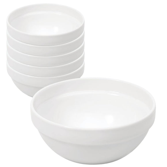 Set 6 Boluri rotunde arcopal 550 ml / Ø 15 cm / H 6,5 cm