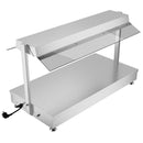 Banc de mentinut la cald pentru 3 GN 1/1, cu halogen, 100 cm, 1,55 kW, 230 V-2