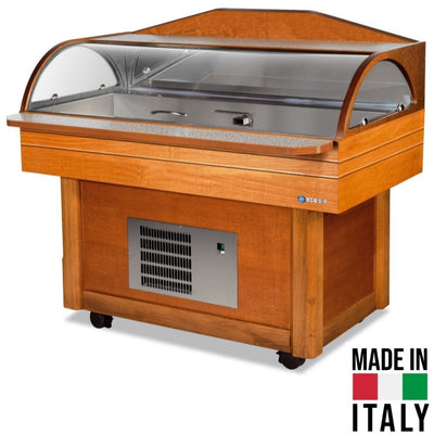 Vitrină Frigorifică Buffet Fish (gheață zdrobită)
+3/+10°C | Gheață zdrobită | 140cm