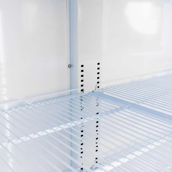 Vitrina frigorifica 3 usi 1065L RICO i160 iluminare LED plafon publicitar superior iluminat