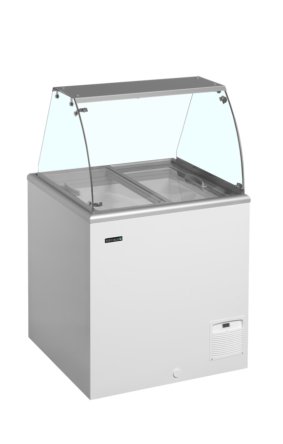 Vitrina inghetata la cupa Tefcold IDA200-W1+