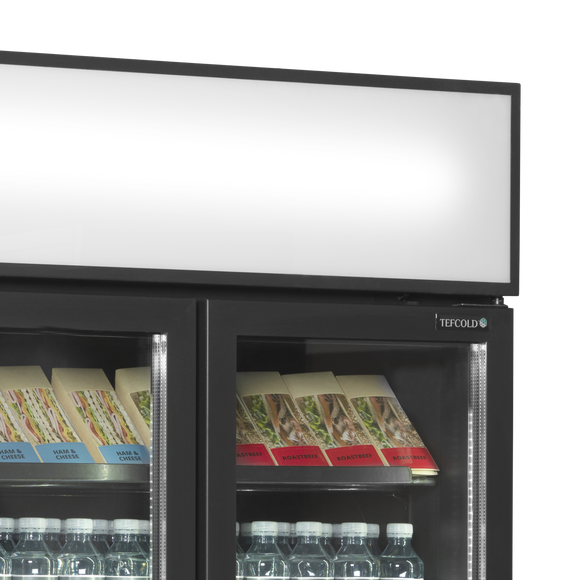 Vitrina frigorifica Tefcold FSC891H Black - imaginea 3
