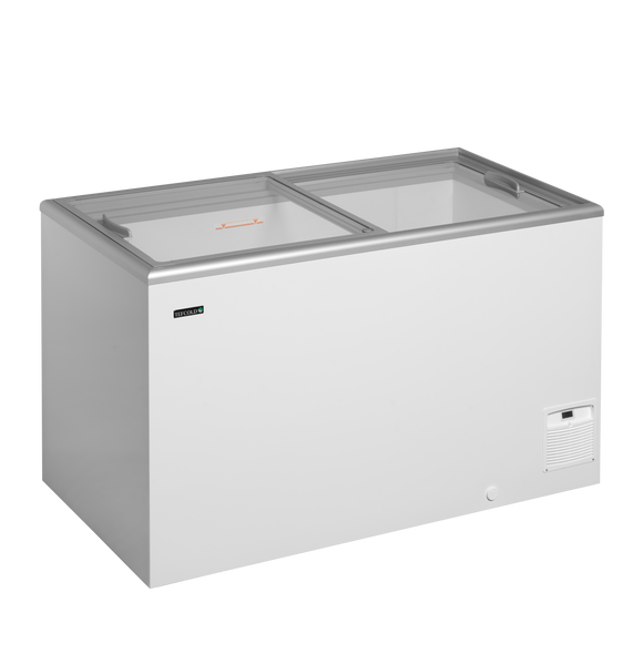 Vitrina de congelare pentru inghetata Tefcold IDA400-W1