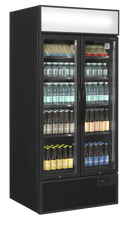 Vitrina frigorifica Tefcold FSC891H Black - imaginea 2