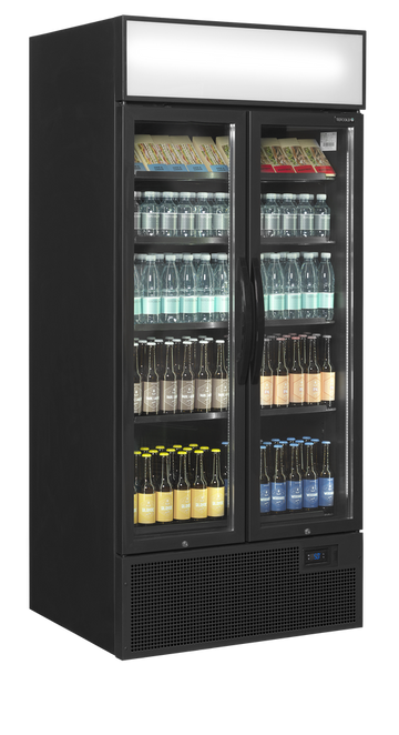 Vitrina frigorifica Tefcold FSC891H Black - imaginea 2