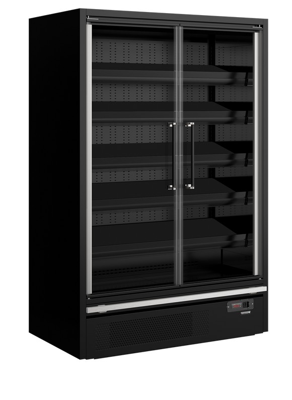 Vitrina frigorifica multideck Tefcold Galaxy+ GP14FGD Maxi Black