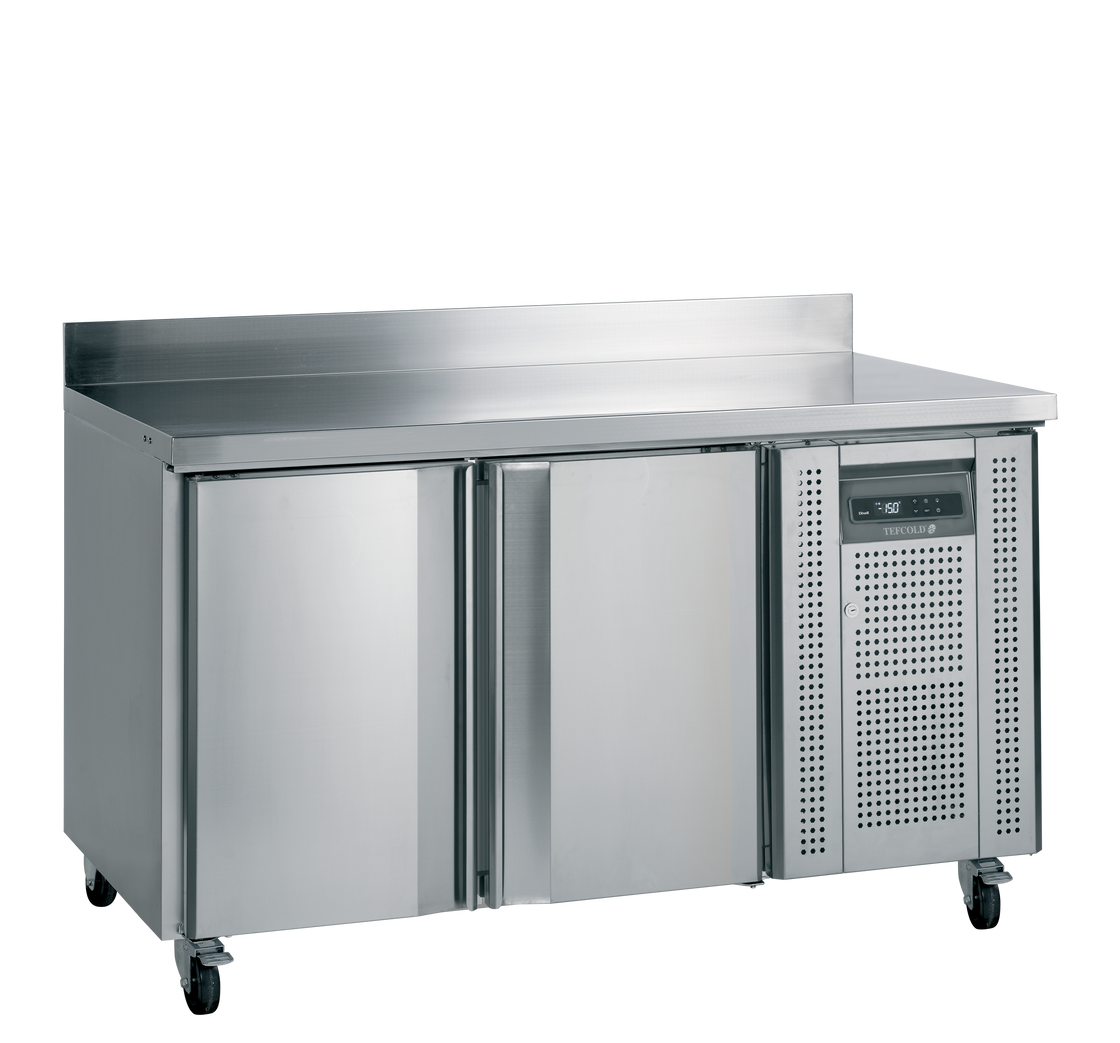 Masa refrigerata inox cu 2 usi, temperatura -2 to +10°C, clasa energetica B