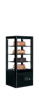 Vitrina frigorifica de blat Tefcold UPD80-BLACK - imaginea 2