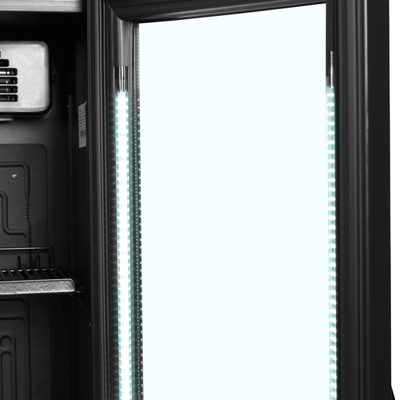 Vitrina frigorifica pentru bauturi Tefcold FSC175H BLACK - imaginea 3