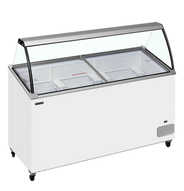 Vitrina de congelare pentru inghetata la cupa Tefcold IC502SCE-SO
