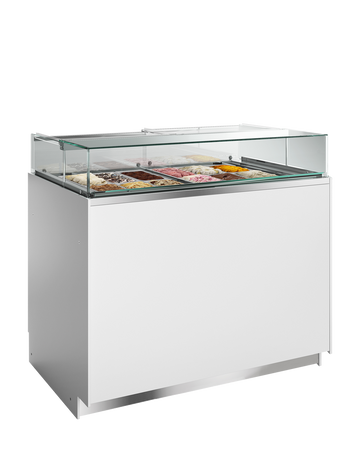 Vitrina inghetata la cupa Tefcold DELTA NEW - imaginea 2