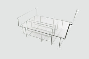 Cos pentru 3 cuve de plastic de 5 L Tefcold pentru vitrine de inghetata IC SCEB