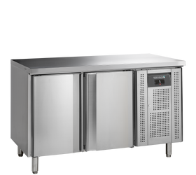 Masa refrigerata inox cu 2 usi, temperatura -2 to +8°C, clasa energetica A