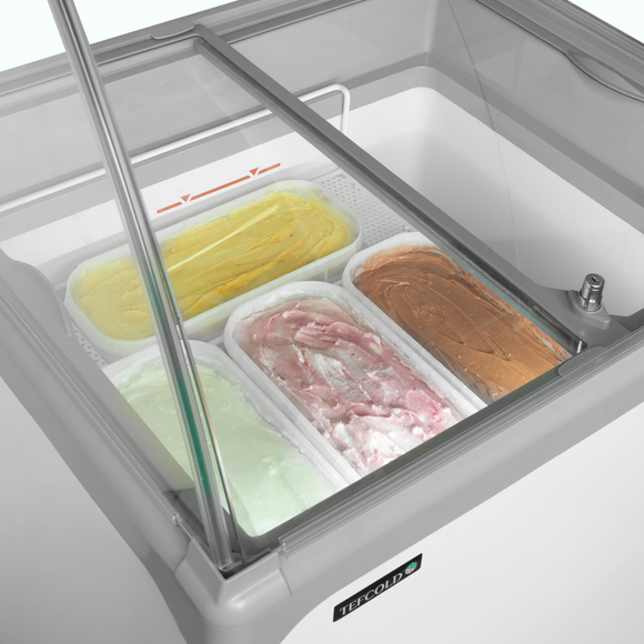 Vitrina inghetata la cupa Tefcold NIC202SC-SO - imaginea 2
