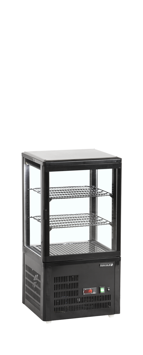 Vitrina frigorifica de blat Tefcold UPD60-BLACK