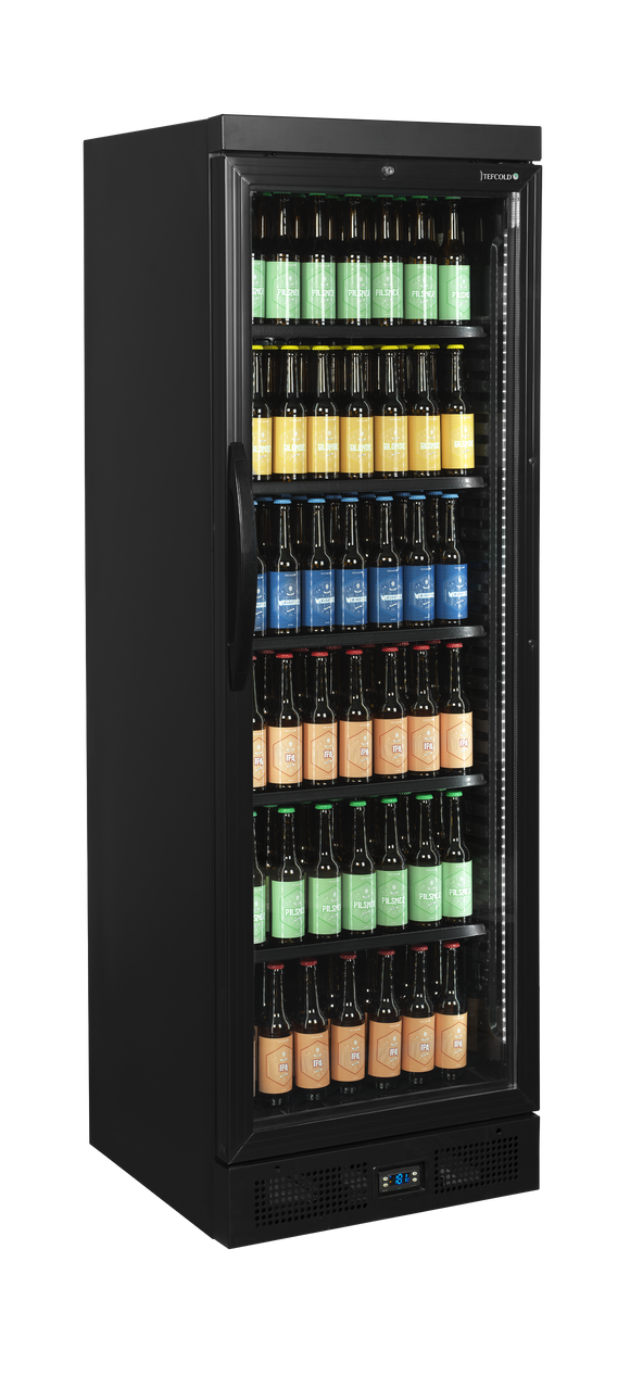Vitrina frigorifica pentru bauturi Tefcold CEV435 BLACK - imaginea 2