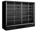 Vitrina frigorifica multideck Tefcold Galaxy+ GP26FGD Maxi Black