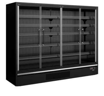 Vitrina frigorifica multideck Tefcold Galaxy+ GP26FGD Maxi Black