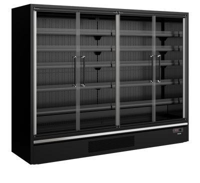 Vitrina frigorifica multideck Tefcold Galaxy+ GP26FGD Maxi Black