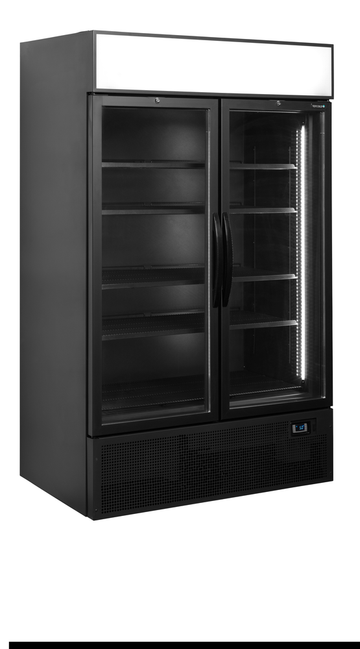 Vitrina frigorifica Tefcold FSC1200H BLACK