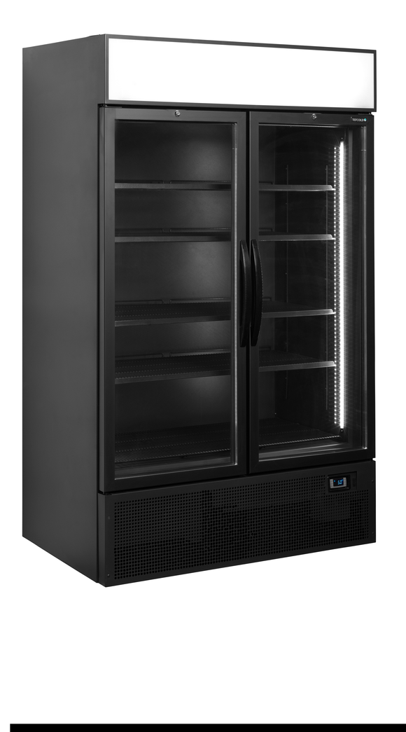 Vitrina frigorifica Tefcold FSC1200H BLACK