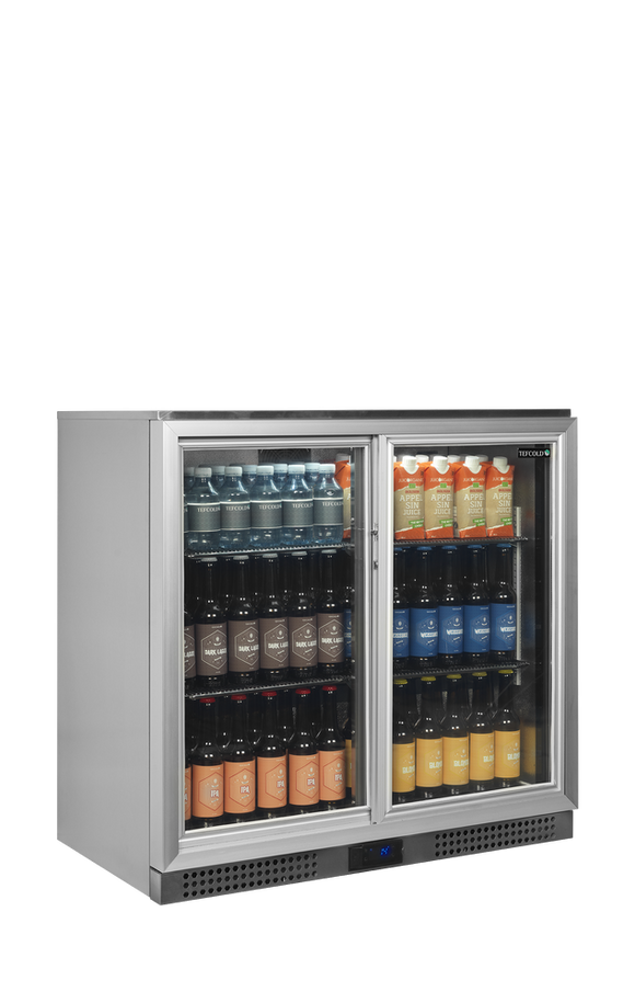 Vitrina retrobar inox Tefcold BA26SS - imaginea 2