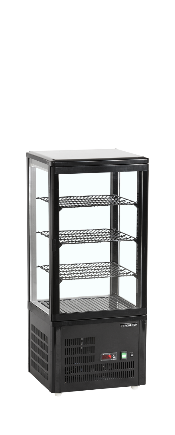 Vitrina frigorifica de blat Tefcold UPD80-BLACK