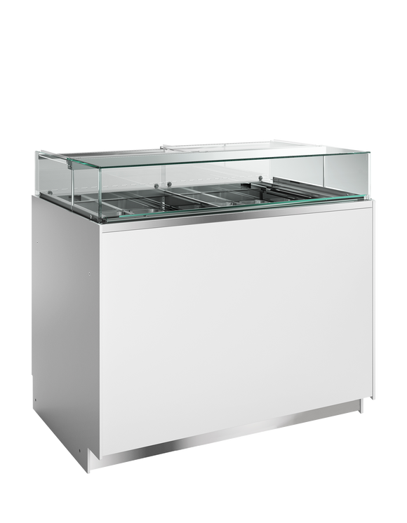 Vitrina inghetata la cupa Tefcold DELTA NEW