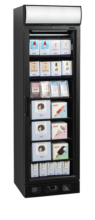 Vitrina de congelare Tefcold UFSC371GCP Black - imaginea 2