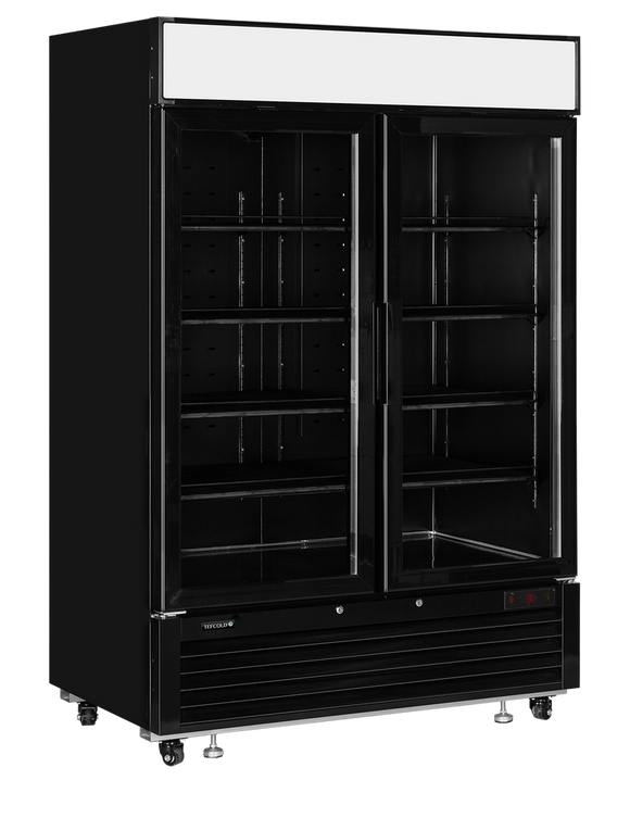 Vitrina frigorifica neagra Tefcold LGC5000B