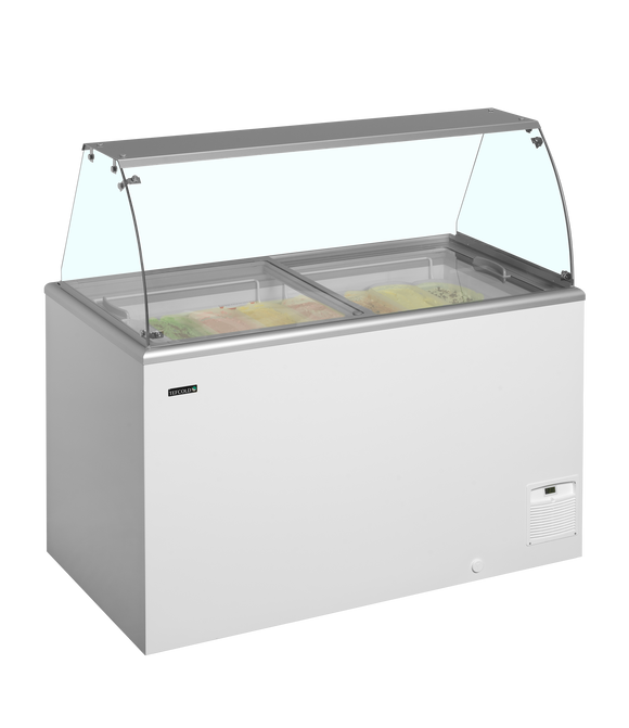 Vitrina inghetata la cupa Tefcold IDA400-W1+ - imaginea 2