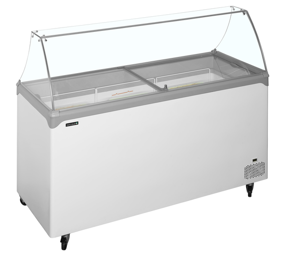 Vitrina inghetata la cupa Tefcold NIC502SC-SO