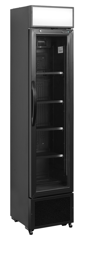 Vitrina frigorifica pentru bauturi Tefcold FSC175H BLACK