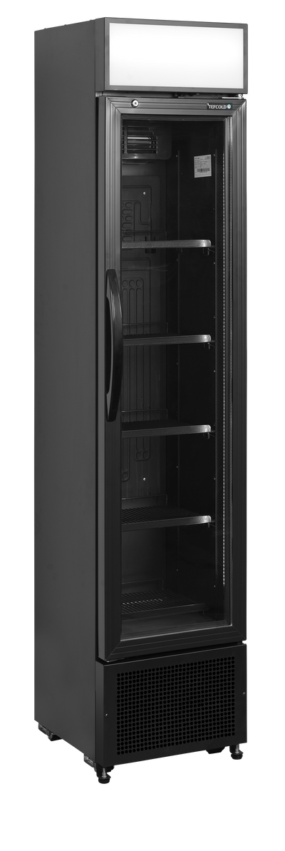Vitrina frigorifica pentru bauturi Tefcold FSC175H BLACK